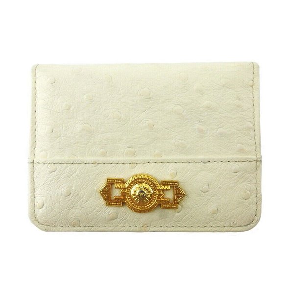 Authentic VERSACE Card Case Pass Case Regular Subscription USED - Picture 1 of 11